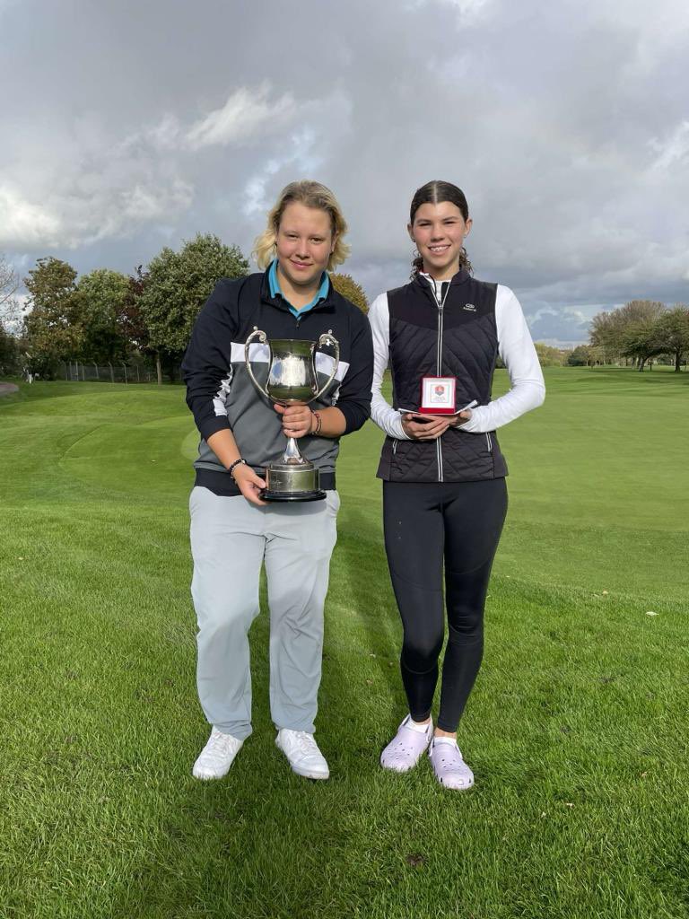 Congratulations Saskia Owen <a href="/WykeGreenGC/">Wyke Green Golf Club</a> and <a href="/EnfieldGC/">Enfield Golf Club</a>’s Izzy Codling - 1st and 2nd in the <a href="/Middlesex_Golf/">Middlesex Golf</a> U16s County Championships with minus 2 and plus 2 gross scores respectively. Wyke Green GC in fabulous condition. Great entry too and well done to all the players.