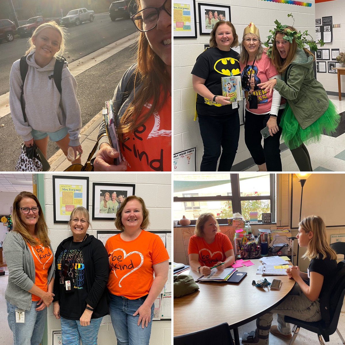 Ferguson_RES's tweet photo. So grateful for our reset last week! Students and teachers were eager to get back and work hard this week!  #4thgraderocks @weRrandolph 💚💛 #seniorproject #rmcteachers #collabfun #GEFgrant https://t.co/roe6xMfKYL