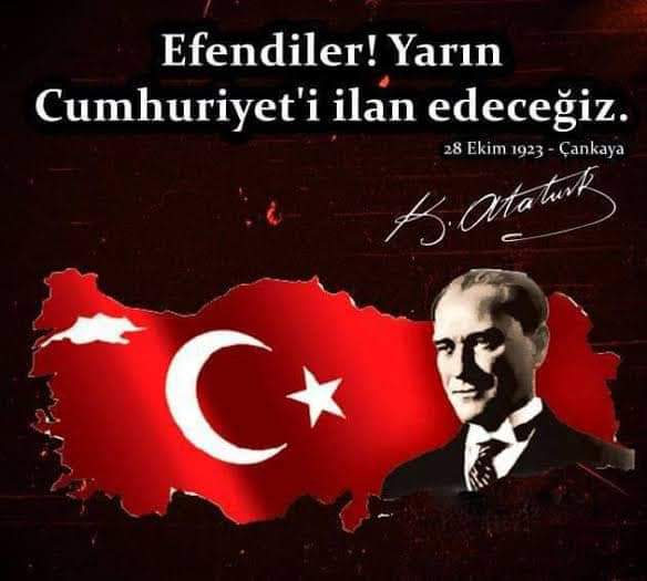 Şimdiye kadar hepimiz "yarın" kelimesiyle başlayan binlerce cümle kurmuşuzdur. 
Ama hiçbiri bu kadar anlamlı olmadı, olamazdı.
Ne Mutlu Türküm Diyene.