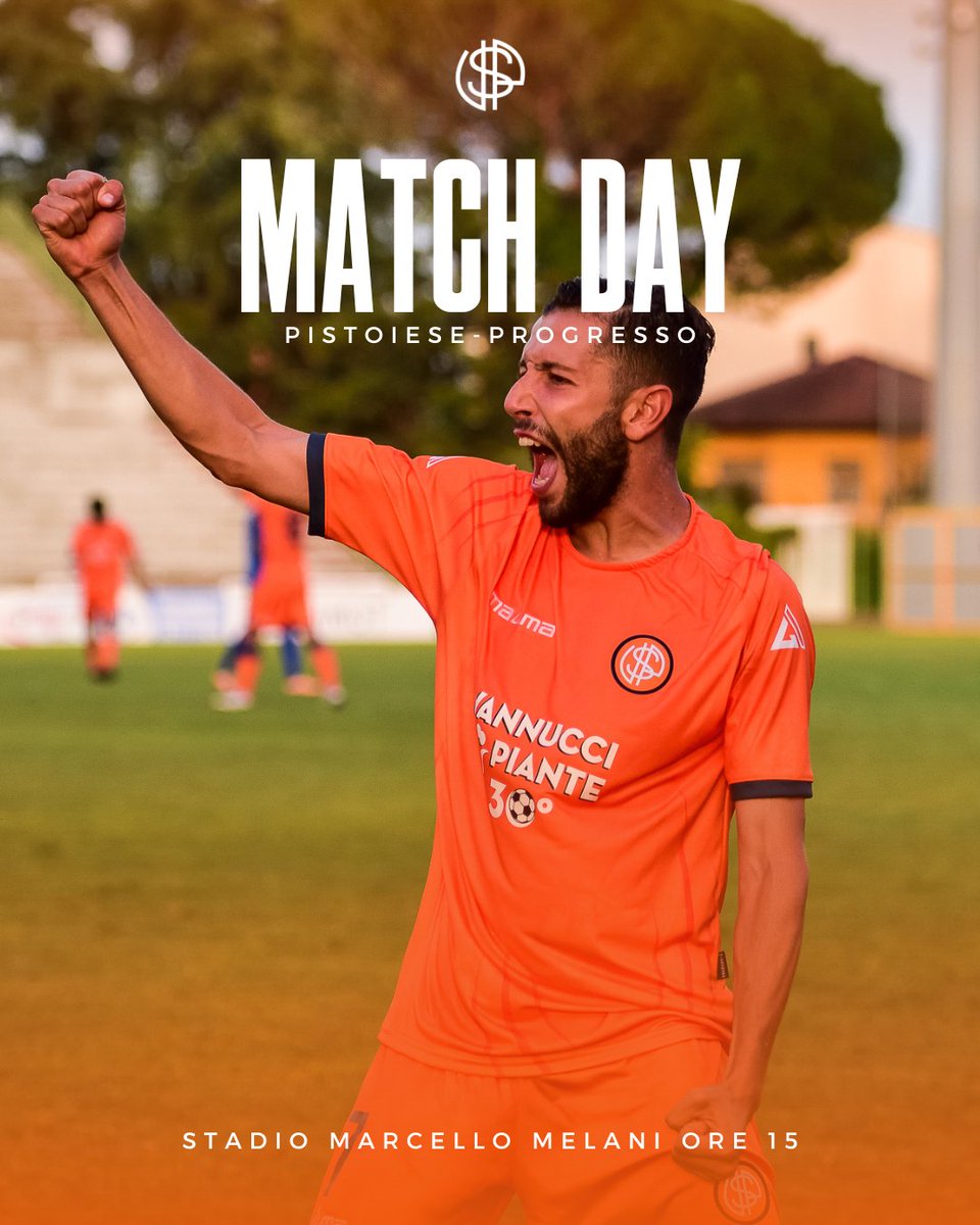 MATCH DAY 🟠🔥
PISTOIESE 🆚 PROGRESSO
📅 28/10/2023
🏟️Stadio Melani
⏰ore 15:00
 #uspistoiese1921 #MatchDay