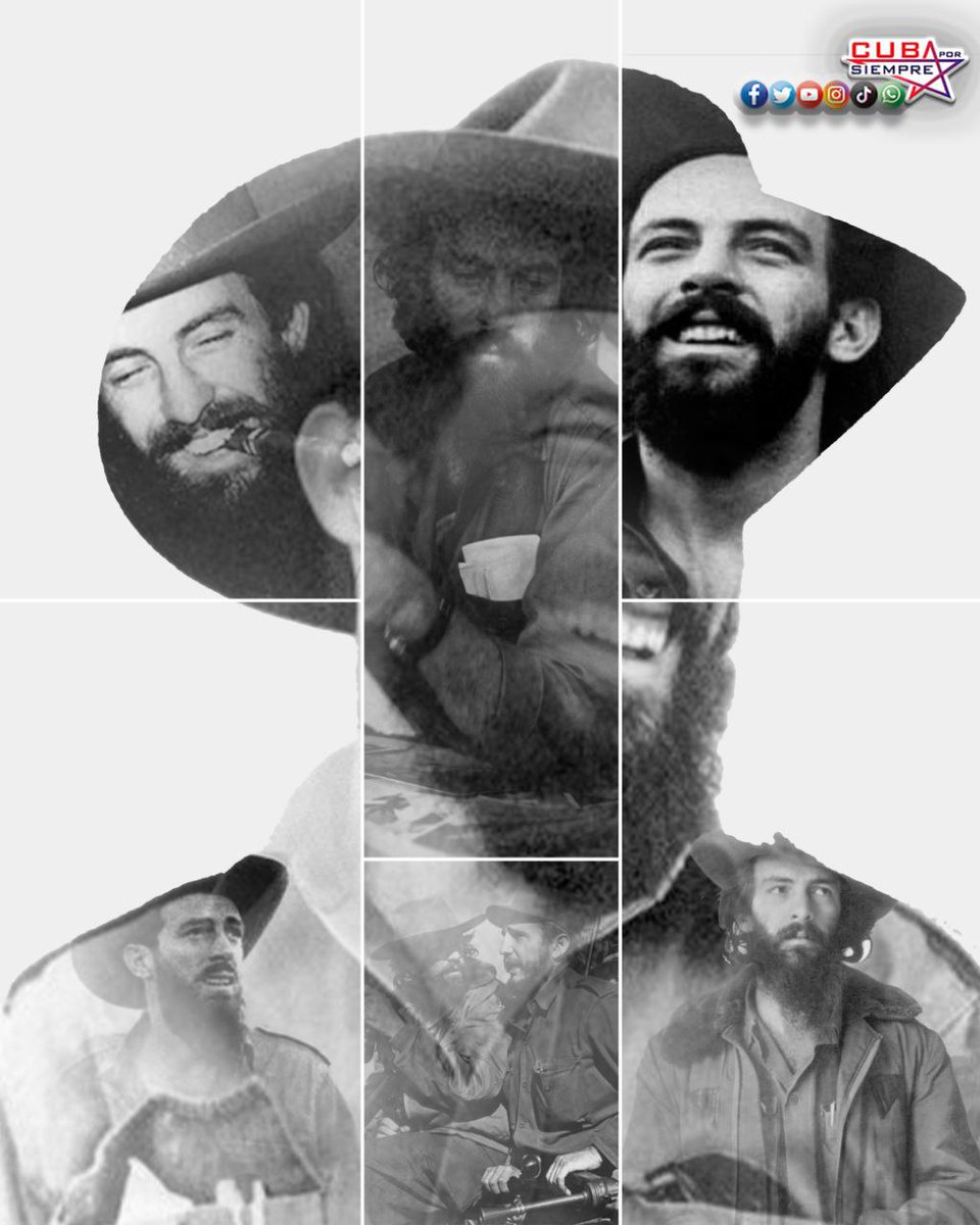 cubacooperaven's tweet photo. Muchas virtudes tenia Camilo; pero entre ellas sobresalían su fidelidad a la Patria, a la Revolución y a Fidel. #CamiloVive en el pensamiento y la acción de los cubanos y cubanas que hoy están comprometidos con la REVOLUCIÓN🇨🇺. https://t.co/wtqYcgfNMD