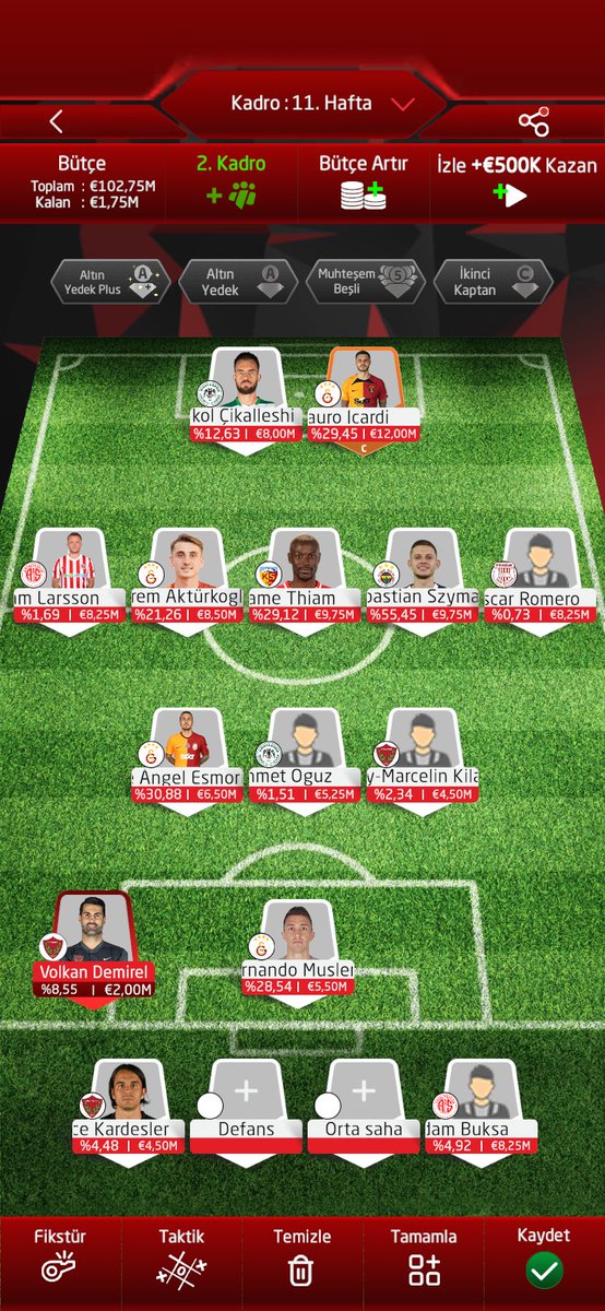 Sosyal Lig’de rüya takımımı kurdum, görmek için hemen tıkla⚽🚀 api.sosyallig.com/r/SL5314140949…