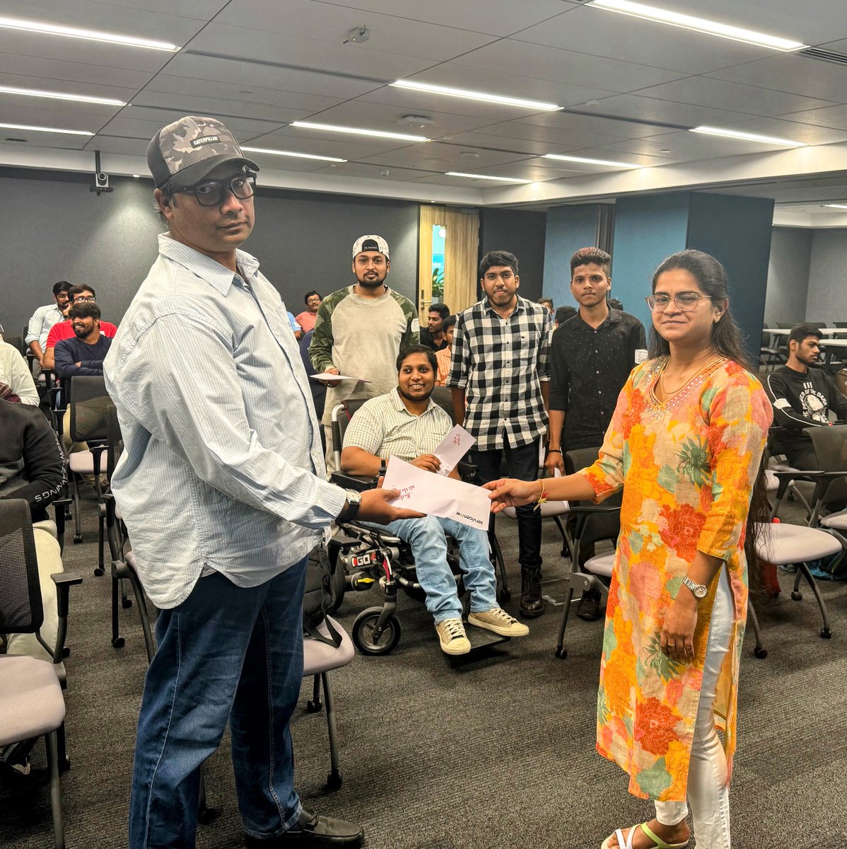 Null Hyderabad October 2023 Monthly Meet
Venue Sponsor: <a href="/ServiceNow/">ServiceNow</a>

Topics covered:
* News bytes by Gireesha Jabbireddy
* Email Security by Abhash Choudhary
* Mobile Security: Dynamic Binary Instrumentation by Santosh Gulivindala
* Emcee: <a href="/pavanw3b/">Pavan</a>

#NullHyd #ServiceNow #InfoSec