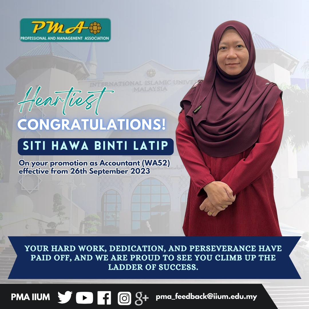 PMAFeedback's tweet photo. Heartiest congratulations to each and every one of you on your new positions! Your hard work, dedication, and perseverance have paid off, and we are proud to see you climb up the ladder of success.

#pmaiium
#togetherweprosper https://t.co/XtQ5BqSoNg