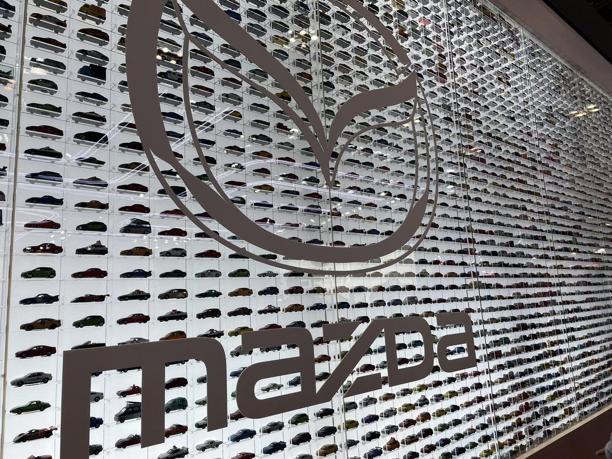 CX_3O's tweet photo. モビリティショーたのしかった👍🏻❕MAZDAはいつまでもMAZDAらしく、かっこいい車を作り続けてもらいたいです🥹 https://t.co/Y5WKDJhybA
