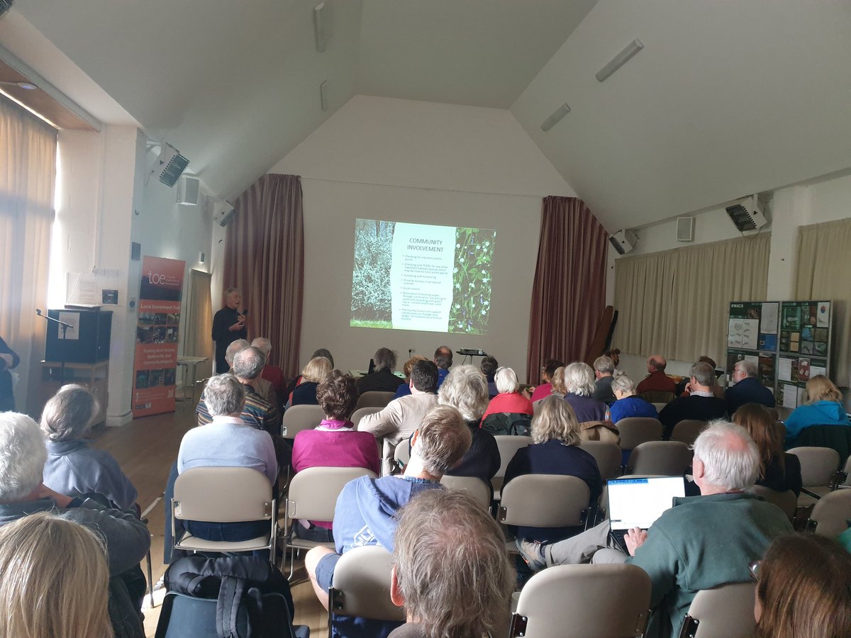 Thank you Craig Blackwell for the great talk on verges and roadside nature reserves, sparking much discussion at our Local Environment Groups Conference #together4nature #inspiring #biodiversity