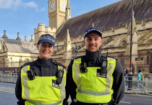 metpoliceuk's tweet photo. A significant protest will take place in central London this afternoon. Expect large crowds around the Embankment, Westminster &amp; Waterloo Bridges, Strand, Whitehall and nearby roads.

More than 1,000 officers will be on duty, with many more working in communities across the city. https://t.co/JerfaIltZE