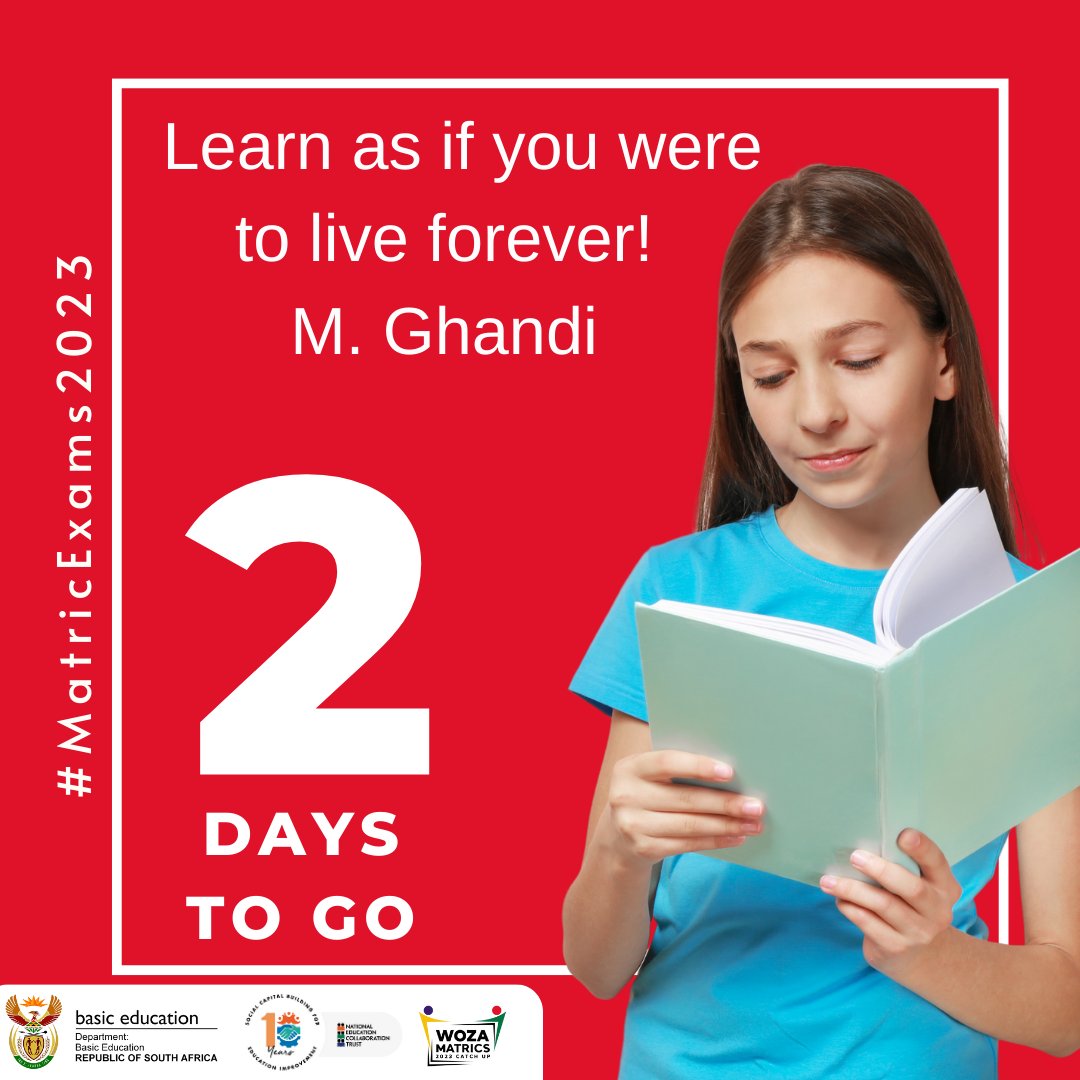 #SmartIsTheNewCool #CommittedToEducation #SecondChance #DBEmatricsupport #DStv #Openview #DBE #MatricExams #Matric2023 #Matricfinals #matriculation #WozaMatrics #MatricRevision #2023catchup #MatricLive