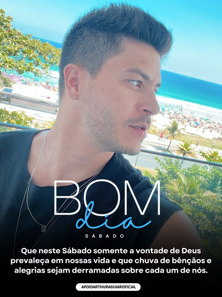 • Bom dia Sábado ✨

Aconteça o que acontecer nunca se esqueça que com otimismo e fé tudo pode ser superado, e que mesmo na adversidade Deus envia bênçãos. 

Aproveite todas as oportunidades para ser feliz que este dia lhe oferecer, e nunca deixe de lutar por seus sonhos! 🤍