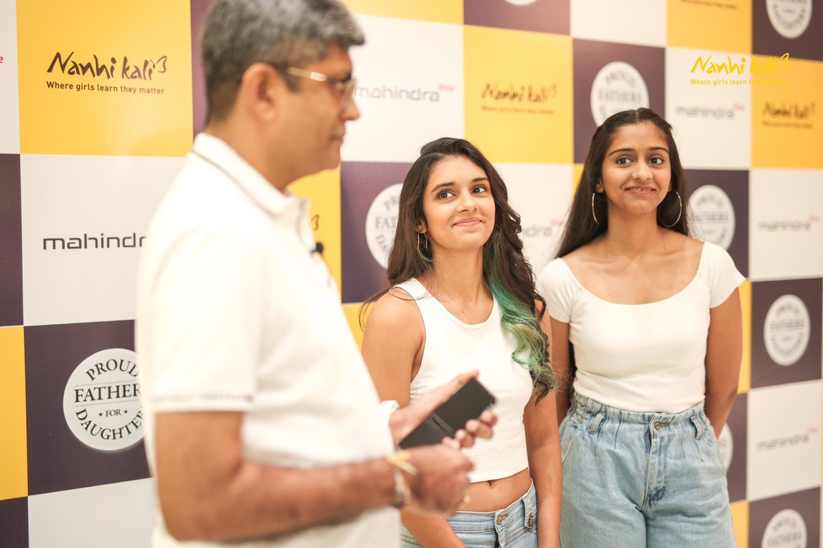 NanhiKali's tweet photo. #Day1 of #ProudFathersForDaughters was a roaring success! Here are some glimpses of our dynamic father-daughter duos making core memories.
#ChandKaTukda #EveryGirlMatters #ProjectNahiKali https://t.co/alWzffyuNH