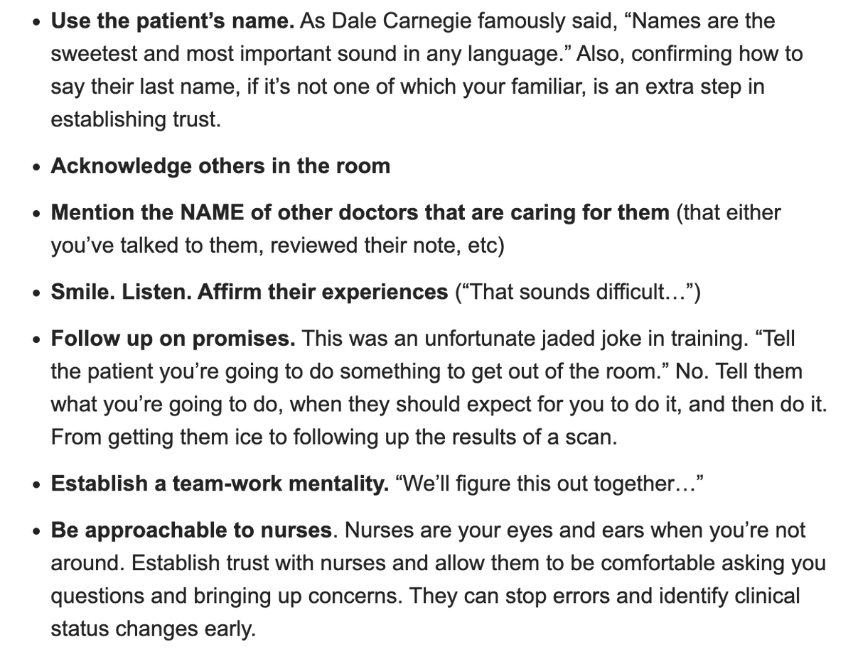 PaulSaxMD's tweet photo. Highly recommend following @Dr_Oubre.
Regular reminders not just on documentation (his focus), but on how to be a good doctor, like this from today's newsletter: https://t.co/uw6WFeEOJp