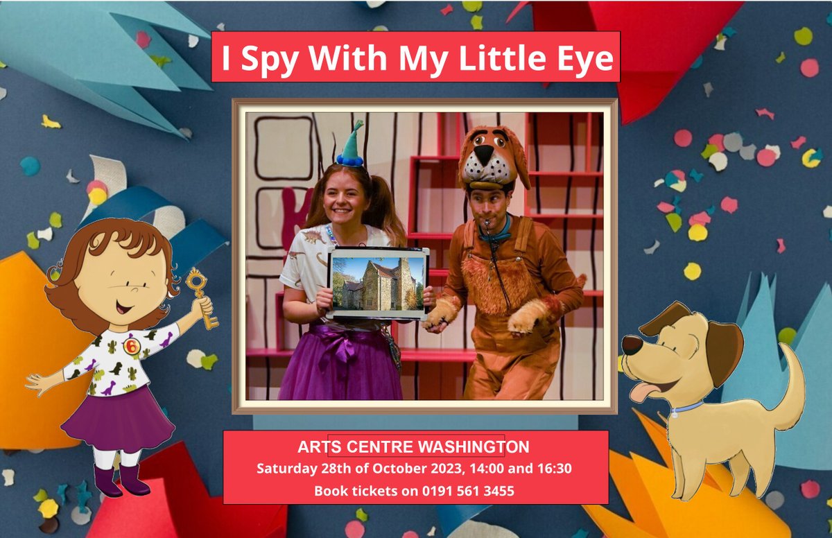 ArtsCtrWton's tweet photo. Today at ACW, I Spy With My Little Eye The Party!

https://t.co/kAkoj2pIS5
 
You are invited to the greatest kids party ever, with party hats and favours for every child! https://t.co/BjPepXpAvJ