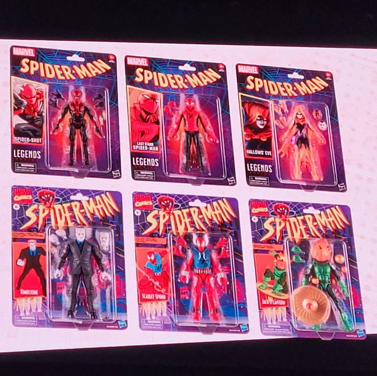 FULL Spider-Man Wave Revealed at @hasbropulse booth at @mcmcomiccon 

#Marvel #Marvellegends #Spiderman #spidermanhomecoming #spidermannowayhome #spidermanps5 #hasbro #hasbropulse