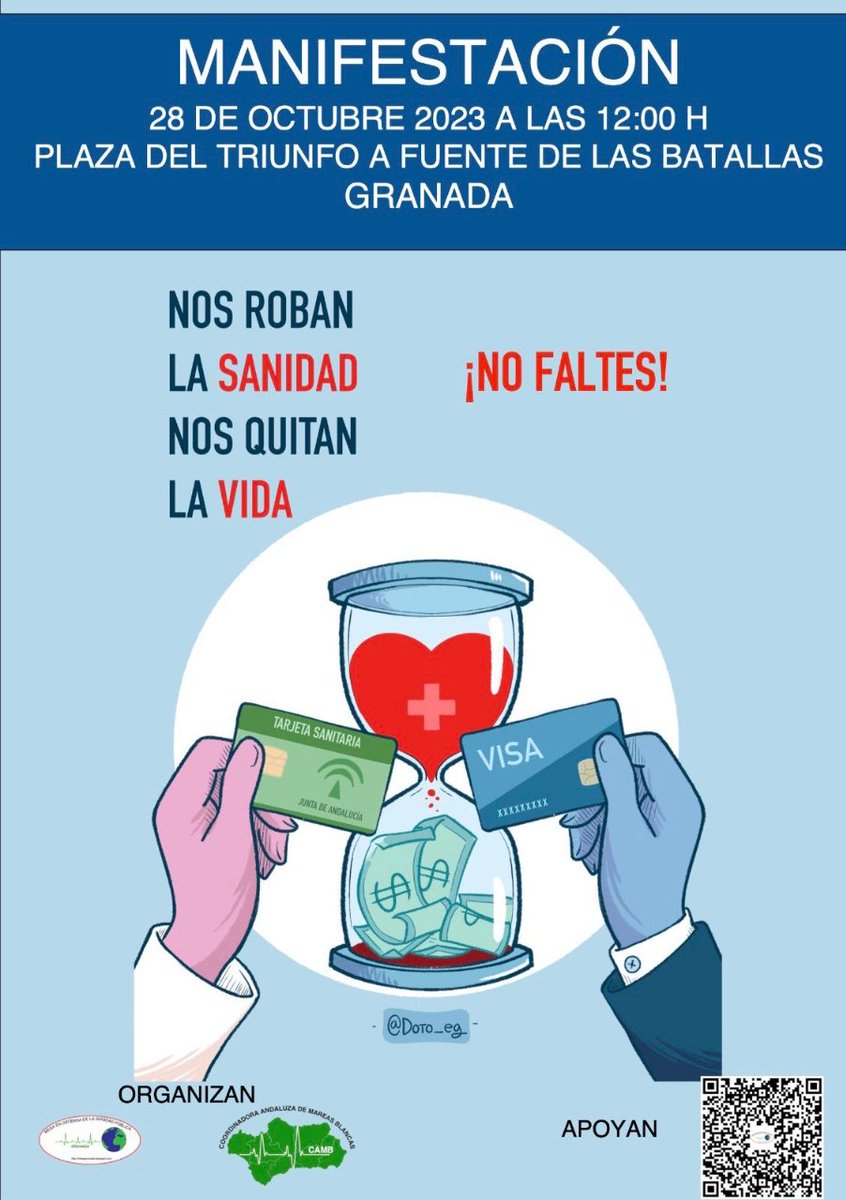 episkevi_'s tweet photo. Esto es cosa de todxs. 

#28O #NosRobanLaSanidad #NosQuitanLaVida https://t.co/3hUkB7FbR3