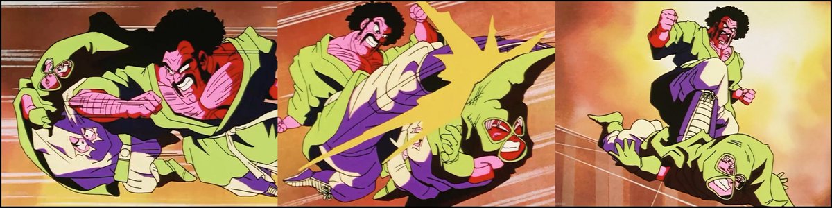 SaiyanXQ's tweet photo. Dragon Ball Anime Screenshots
Mr.Satan vs Mighty Mask ~ Fanciful Victory
#DragonBallZ #DragonBallDaima #Shueisha #Toeianimation #Vintage #90s #MrSatan #ChiChi #Screenshot #WorldTournamentSaga #MightyMask #MajinBuuSaga https://t.co/QOOHWLHjUB