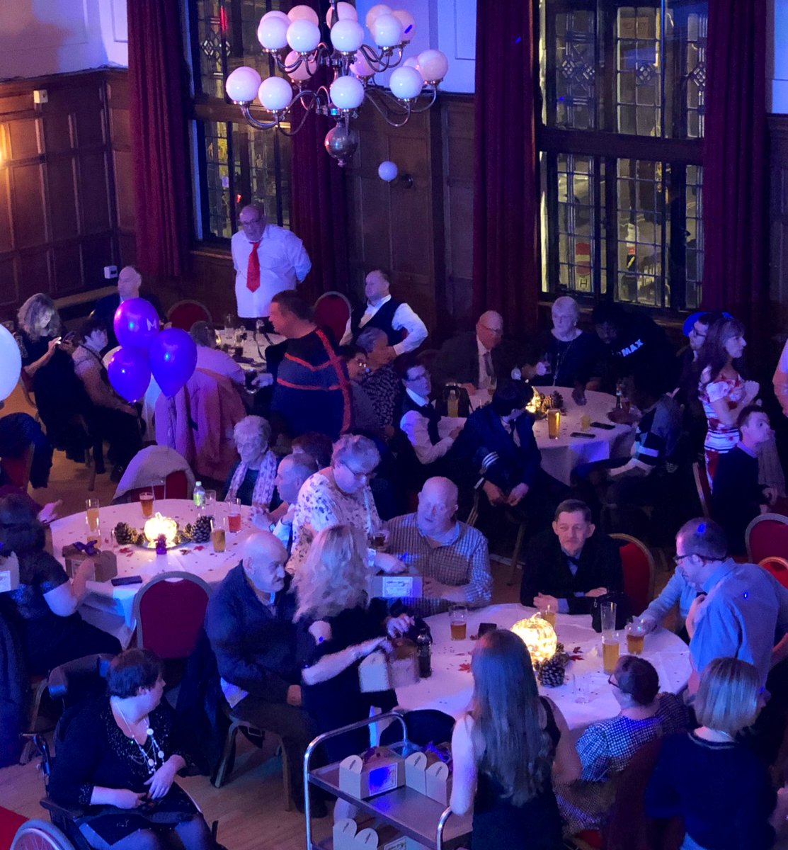 MacIntyreDerby's tweet image. So many people joined us for the #autumnball last night! We had the best time! Dancing and singing with friends, what’s not to like! Thanks to everyone who joined us, we can’t wait to do it all again! 
#gloriouslyordinarylives
#ProudtoBeaSupportWorker #volunteers