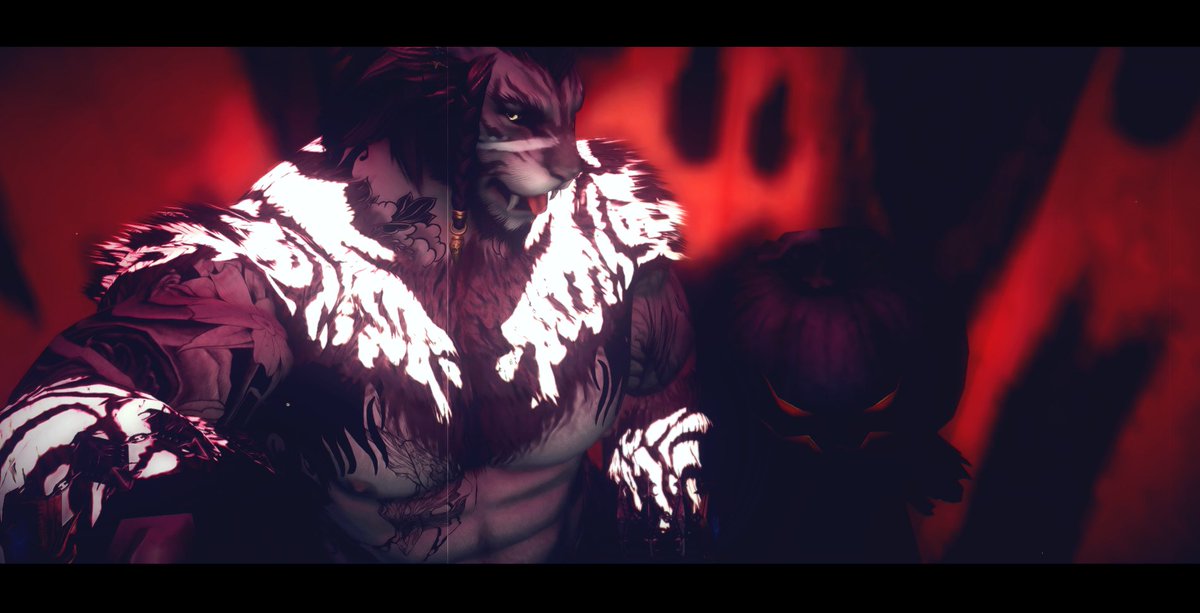 ハッピーハロウィン🥩🥩
#FFXIV #FF14SS #ロスガル #Hrothgar #GPOSERS #ff14gpose