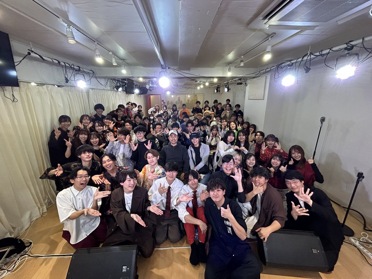 bot_ac_ikehiga's tweet photo. タクライブ!!Rookies!!終演しました！💐
みなさんありがとうございました！明日はタクライブ!!Vol.2です！よろしくお願いします！

▶︎Vol.2チケットフォーム◀︎
https://t.co/fiKtAMT4oq https://t.co/pIuGcous1z