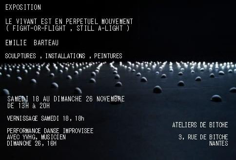 FredeBarteau's tweet image. Message à mes ami(e)s nantais(e)s mais aussi aux autres 😉 #masoeurestuneartiste et expose à @nantesfr en novembre aux Ateliers de #Bitche RDV le 18 à 18h pour le vernissage ? « Le vivant est en perpétuel mouvement »