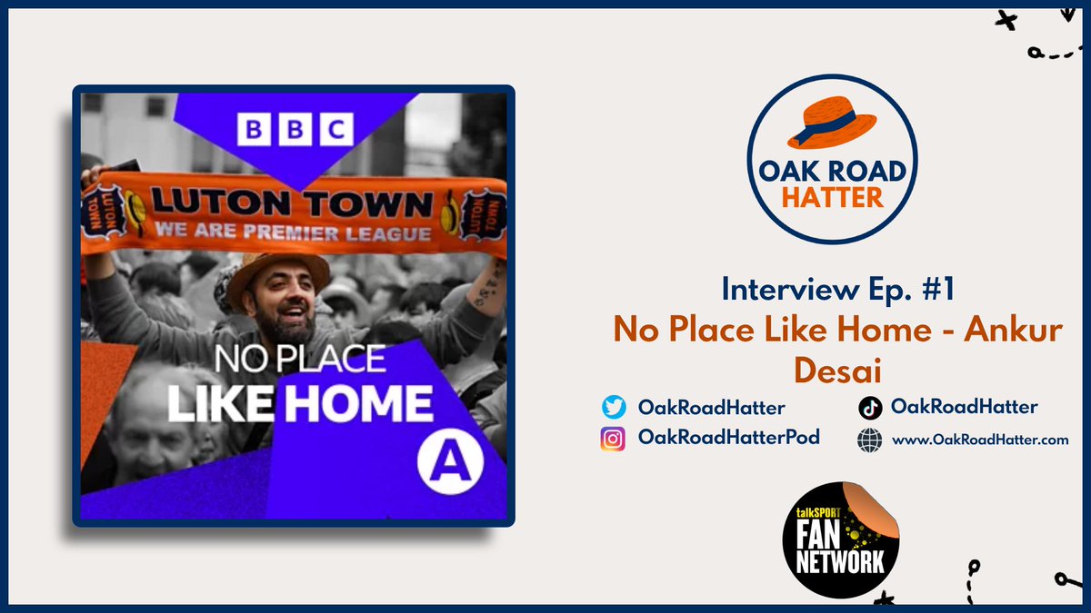 🎙️ BONUS POD | No Place Like Home In our first special podcast of a new series, @billymulley11 speaks to Ankur Desai of @bbcasiannetwork to discuss his pod-umentary series available on BBC Sounds. Watch: youtu.be/Y3YJtPjusyE Listen: pod.fo/e/1fc504 #LTFC | #COYH |