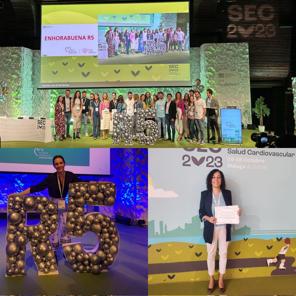 Lucía Matute (@lucia_matute) on Twitter photo Un año más hemos disfrutado de #SEC23 Contentos de la participación del servicio🫀 <a href="/harnaulleida/">Hospital Universitari Arnau de Vilanova</a> con comunicaciones y pósters; y orgullosos de haber recibido la beca <a href="/secardiologia/">Soc Esp Cardiología</a> en investigación clínica
Finalizando con la magnífica despedida a los R5, enhorabuena <a href="/patricia_i_s/">Patricia Irigaray</a> Un año más hemos disfrutado de #SEC23 Contentos de la participación del servicio🫀 <a href="/harnaulleida/">Hospital Universitari Arnau de Vilanova</a> con comunicaciones y pósters; y orgullosos de haber recibido la beca <a href="/secardiologia/">Soc Esp Cardiología</a> en investigación clínica
Finalizando con la magnífica despedida a los R5, enhorabuena <a href="/patricia_i_s/">Patricia Irigaray</a>