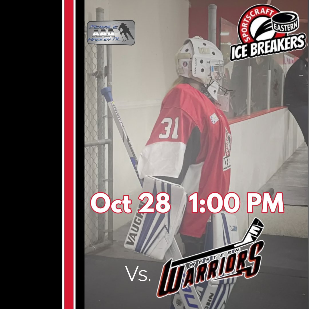 u13icebreakers's tweet photo. After two wins yesterday, we play one game today against the host Western Warriors. A win today would guarantee a trip to tomorrow’s Gold Medal Game #LetsGoIceBreakers https://t.co/3uVU0ahIii