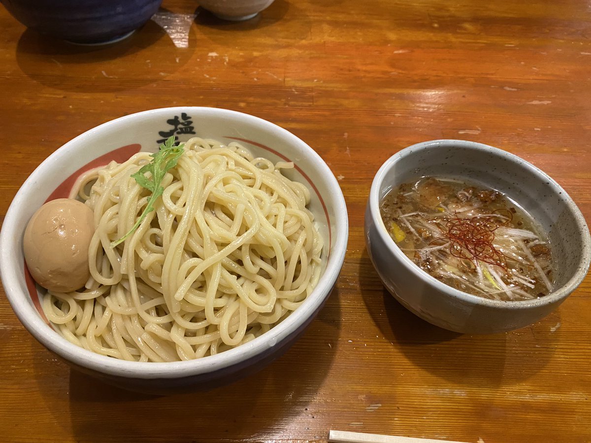 isocco_'s tweet photo. 【塩元帥】塩つけ麺大盛り https://t.co/YaFR1ohjzy