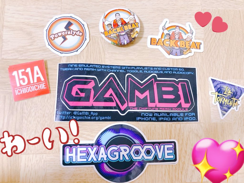 aomo_akane's tweet image. 以前配信で遊ばせていただきました #backbeat 公式様からステッカーや缶バッチをいただきました！
ありがとうございますっ🙏🥰

x.com/aomo_akane/sta…