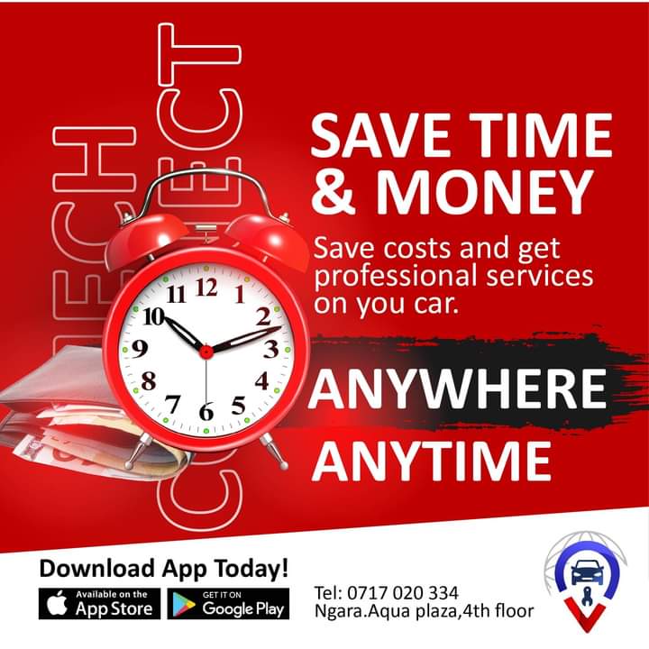 FROM DIAGNOSTICS TO DRIVING DELIGHT, WE'VE GOT THE CONNECTION YOU NEED!
CONNECT WITH VERIFIED MECHANICS, SAVE TIME &amp; MONEY.

DOWNLOAD MECH CONNECT APP,  AVAILABLE ON GOOGLE PLAYSTORE &amp; APPSTORE TODAY! 

FOR MORE INFO : mechconnectsolutions.com
CONTACT US : 0717 020334