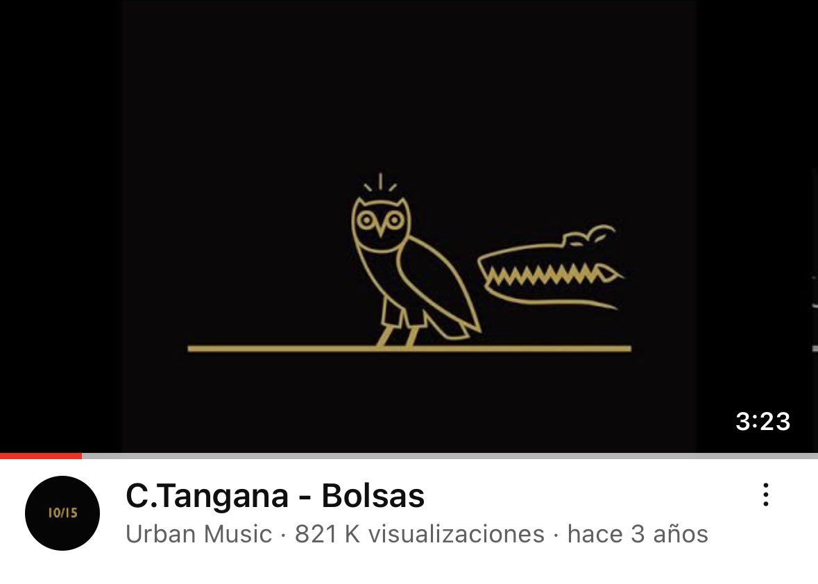 y hoy cumple 8 años mi tema favorito de C. Tangana