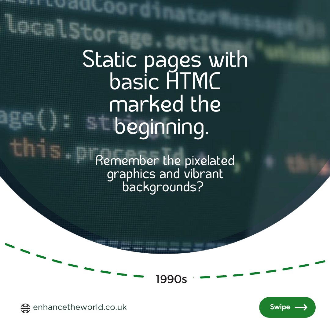 itsemtuk's tweet photo. Explore the Evolution of Website Design!

See the remarkable transformation of web design, from basic text and backgrounds to the captivating, interactive experiences of today.🚀

🎨 Reach out now to craft a timeless website! 🌐
#WebsiteDesign #DesignEvolution #EnhancedMediaGroup https://t.co/KKjnNQgUtl