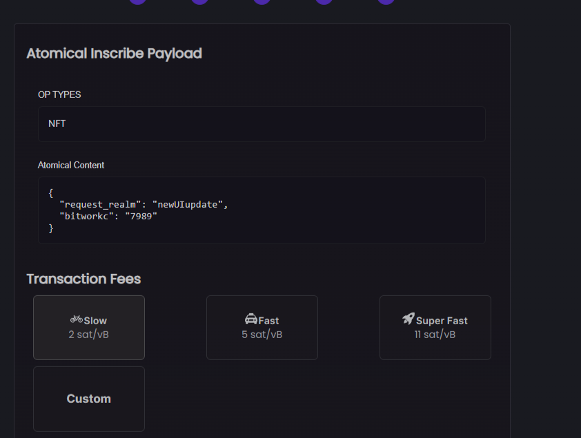 atomicalsmarket's tweet photo. Our New #Atomicals  Browser Mint UI is Now Live 

Our browser minter is 5x baster then cli and well optimized fee and transaction (Which is 2-3x cheaper then CLI) that support directly minting from wallet like #ATOMWallet, @unisat_wallet as well as #Atomicals Market wallet

[0/5] https://t.co/vzaCriBIBc