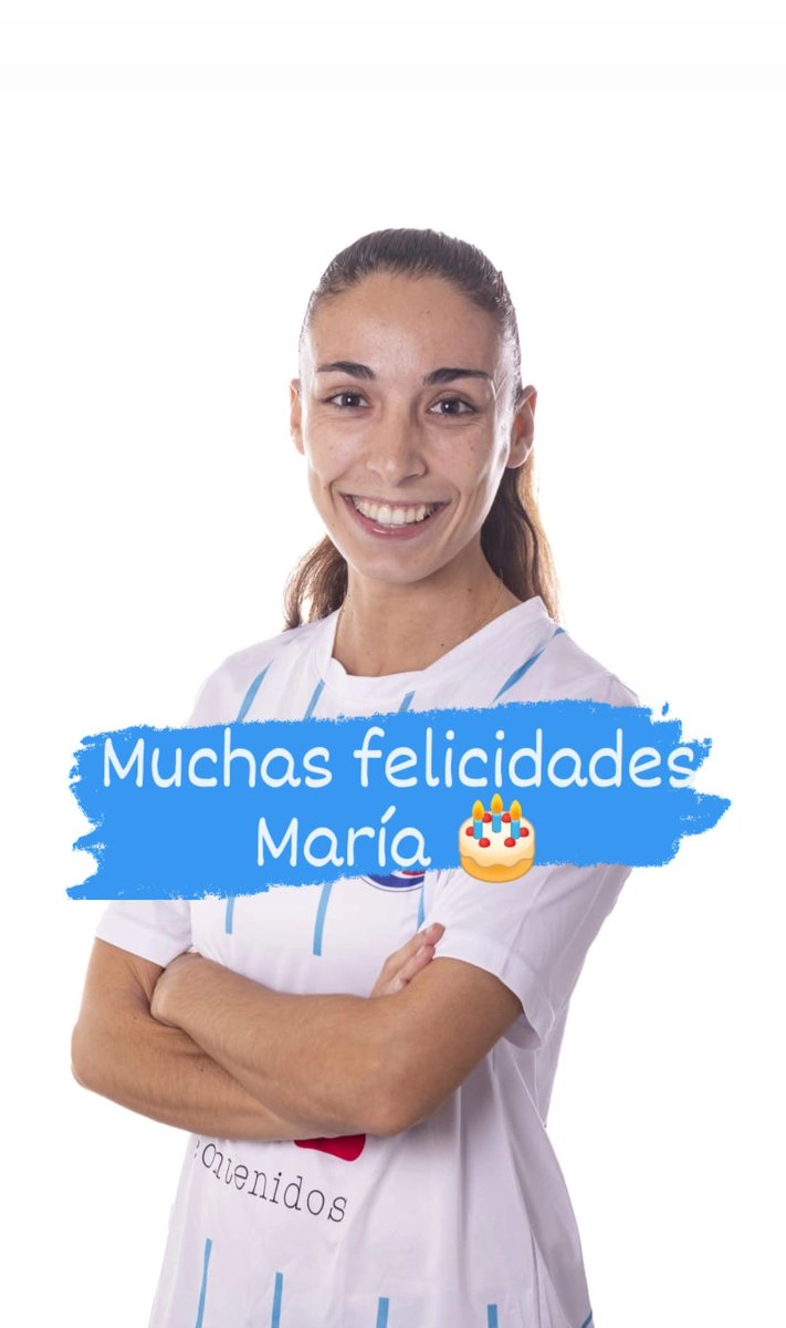 cdrivasfutsalfe's tweet photo. Cumpleaños 🎂

Hoy toca felicitar a María , jugadora de nuestro 1° Regional.

Muchas felicidades María , disfruta de tu día y pásatelo genial .

🎂 @mariagarpe95 

#RivasFutsal #HappyBirthday #CDRivasFutsalFe https://t.co/uRuEmpGTmI