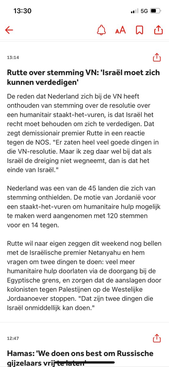 Wanneer is het verdedigen en wanneer is het genocide @MinPres ?