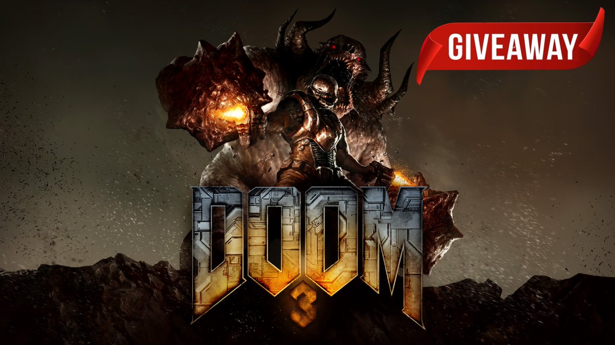 SteamGamesPC's tweet photo. 🎁#GIVEAWAY - 🔥"DOOM 3"🔥 2X GOG Key!

To enter:🎁
✅ Follow @Deluxe2D &amp; @l0r3t0x
✅ Retweet + Like ♻️❤️

🏆2 Winners will be picked in 24-48h ⏰

📧DM me to sponsor a giveaway like this.
#Giveaway #FreeGames #GOG #GOGKeys #FreeGameKeys https://t.co/ODfHbMqj8u