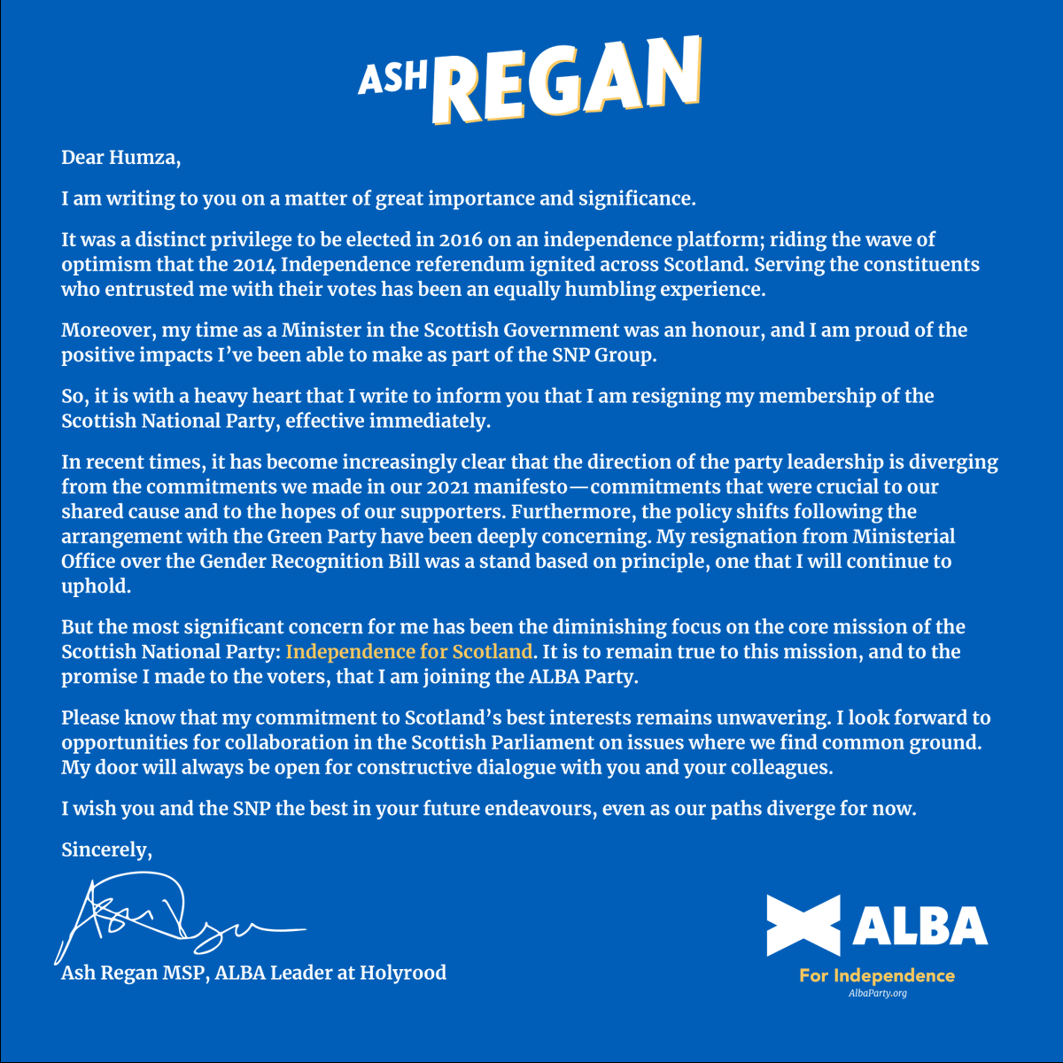 Ash Regan tweet media