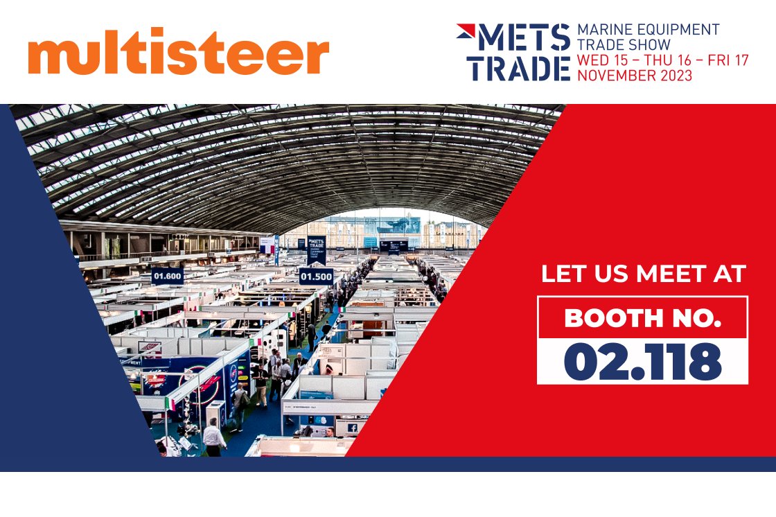 multisteer's tweet photo. Multisteer, with its groundbreaking Steerlyte Plus Power-assisted Steering System and Multisteer Hydraulic Steering System.
We are exhibiting at METS Trade 2023 from 15 to 17 Nov, meet us at Booth No. 02.118 or schedule a meeting here https://t.co/4u6sYqmcP4
#multisteer #mets https://t.co/v3xxsGCE1W