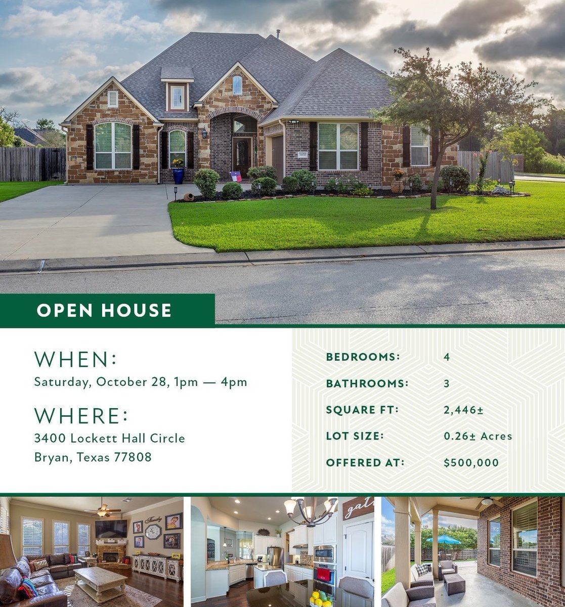 RazenThomasRE's tweet photo. 🏡 OPEN HOUSE TODAY 1:00-4:00 pm | Greenbrier 🏡
Tour this well maintained property built for entertaining.
https://t.co/5FuynaC3Go
#DebraJanesLuxury #DistinctiveServiceYouDeserve
Razen Thomas | rthomas@phyllisbrowning.com | (903) 646-1813 https://t.co/OcUTMQjAv4