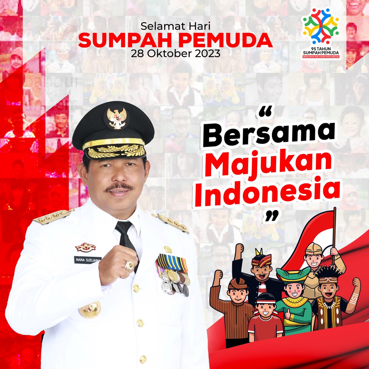 Selamat memperingati #harisumpahpemuda, 28 Oktober 2023

'Bersama Majukan Indonesia'
