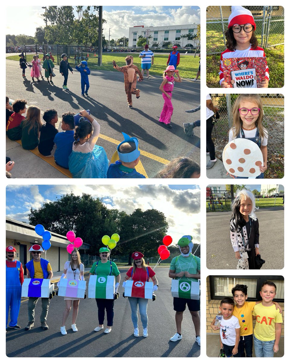 We ended #RedRibbonWeek by showing our true character with a Storybook Character Parade! @sunset_coral @pbcsd @redribbonweek @pbstrulymatters @SLLpbc