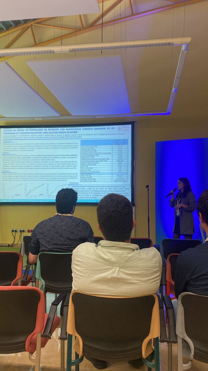 UIC SantPau (@uicsantpau) on Twitter photo 👉🏻 <a href="/alba_mabe/">Alba Maestro Benedicto</a> nos ha hablado sobre el papel de las escalas de riesgo de mortalidad en el paciente con IC avanzada en nuestro Programa de Curas Paliativas #SEC23 👉🏻 <a href="/alba_mabe/">Alba Maestro Benedicto</a> nos ha hablado sobre el papel de las escalas de riesgo de mortalidad en el paciente con IC avanzada en nuestro Programa de Curas Paliativas #SEC23