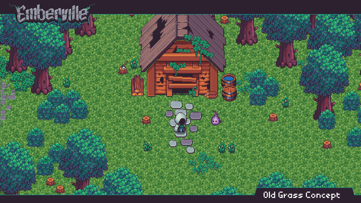 CohhCarnage's tweet photo. One of the the many awesome things about working on @EmbervilleGame is the agility of the team and how quickly we can produce.

We put up the announcement trailer and are already getting excellent feedback. "The outside area feels noisy!" was a big one! 

Let's get started. 🥳 https://t.co/psaeKmYbHS