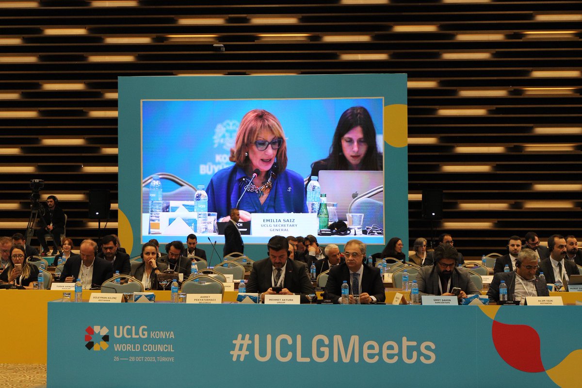 PrismaEurope's tweet photo. We conclude an intense week in Konya  using audiovisual technology and knowledge for a better experience for all attendees both in person and virtually. 

Once again, thanks for the trust of @uclg_org and its Secretary-General, @UCLG_Saiz https://t.co/vm7aG1ymqC