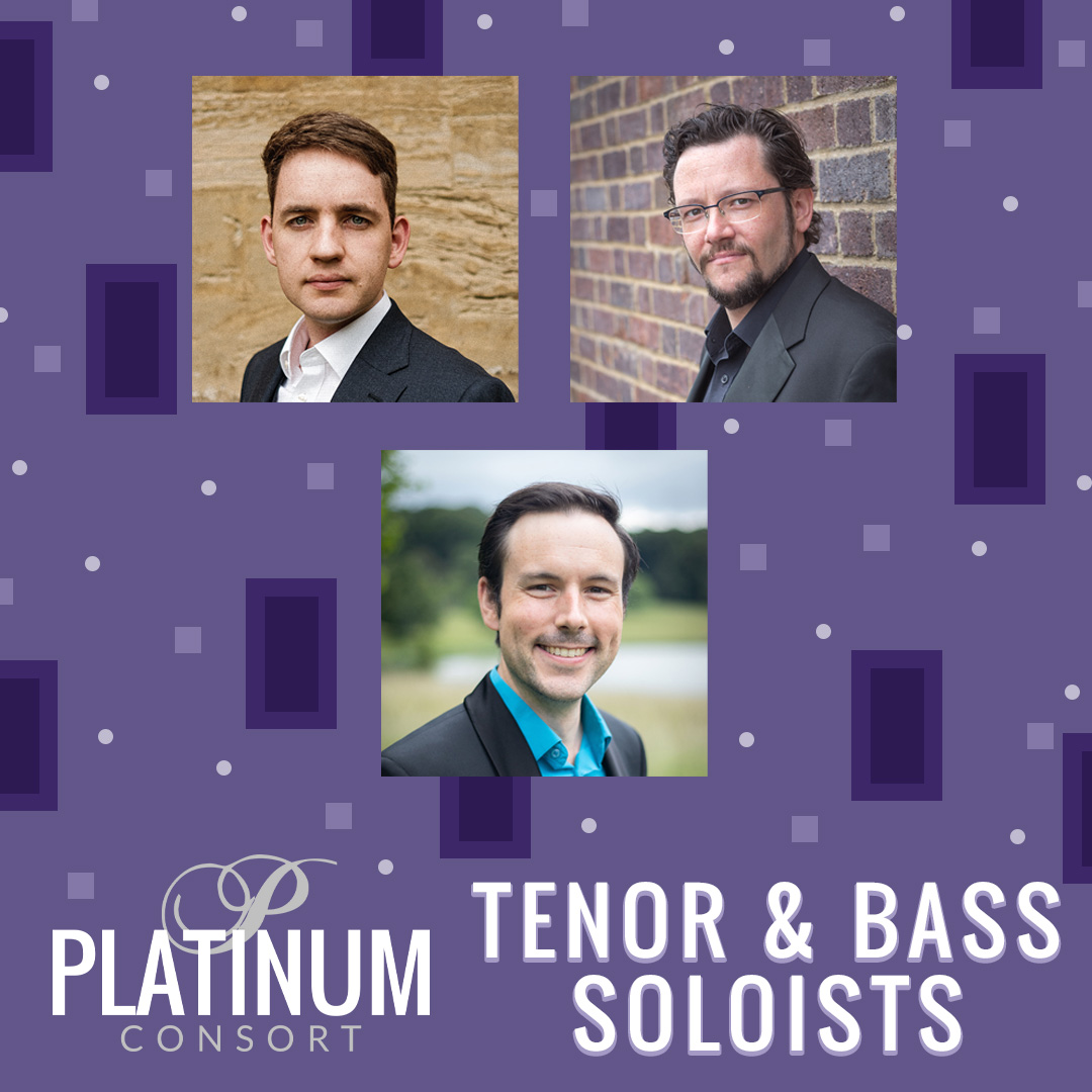 Introducing our tenor and bass soloists... Tenor: @jmbeddoe, Matt Pochin Bass: @kraynerbaritone Handel Messiah: 18th November, St John's Smith Square