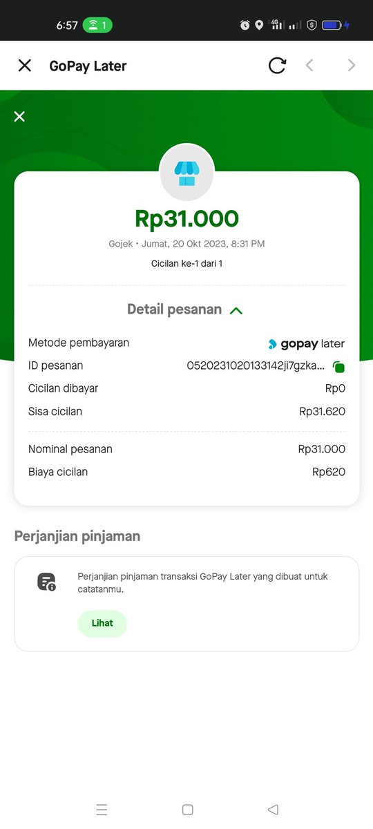 indahfpw's tweet photo. @gojekindonesia halo kak. Ini kenapa tagihannya gak ada di history ya? Apa boleh diinfokan tagihan apa ? https://t.co/g37FQPcEU5