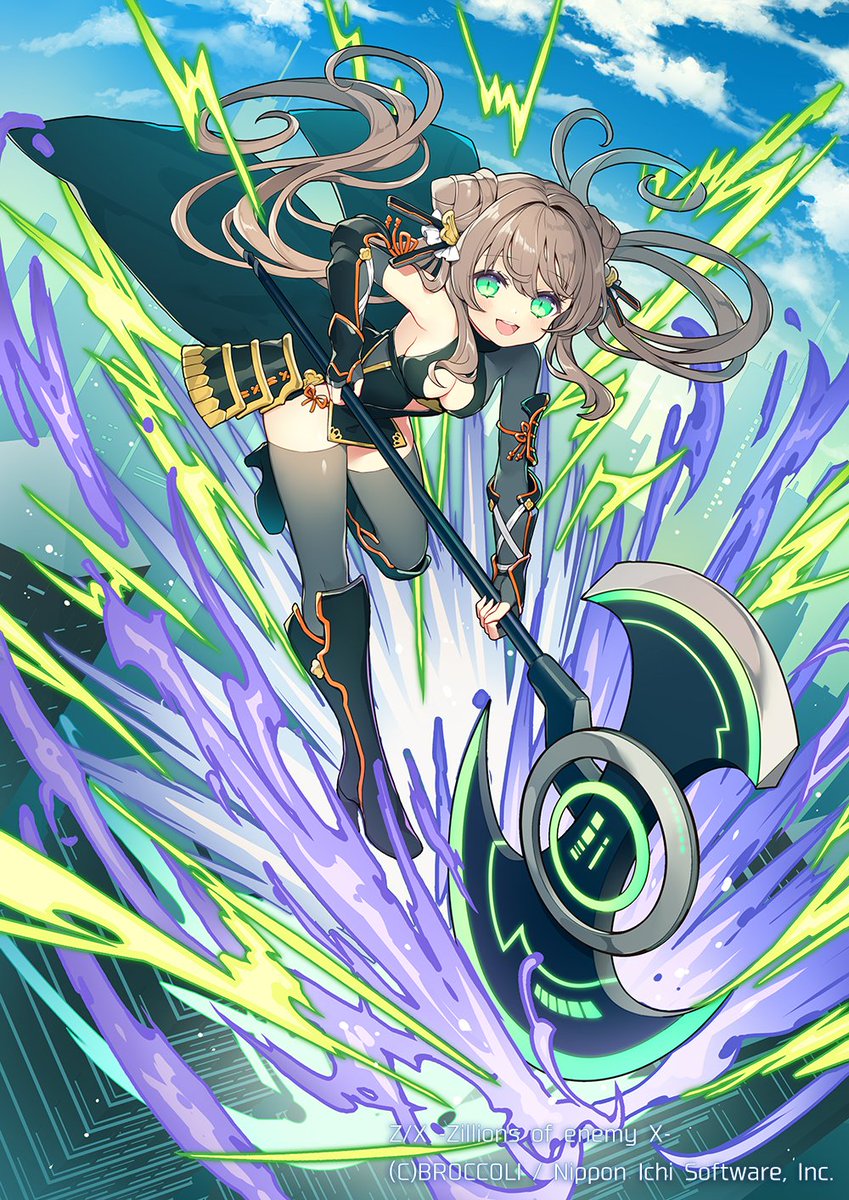 「10月26日発売の株式会社ブロッコリー様【Z/X -Zillions of en」|ぱとりのイラスト