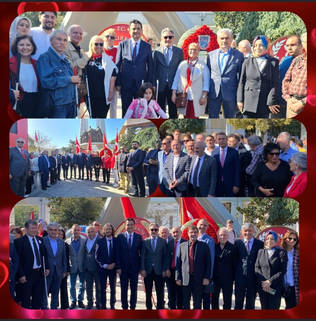 🔴|İlelebet Cumhuriyet…🇹🇷

🇹🇷Cumhuriyet Bayramının 💯. Yılı nedeniyle Atatürk Anıtına Çelenk Sunma Töreni, Kaymakamımız Sn. Abdullah Köklü ve ilçe protokolünün katılımıyla gerçekleşti.