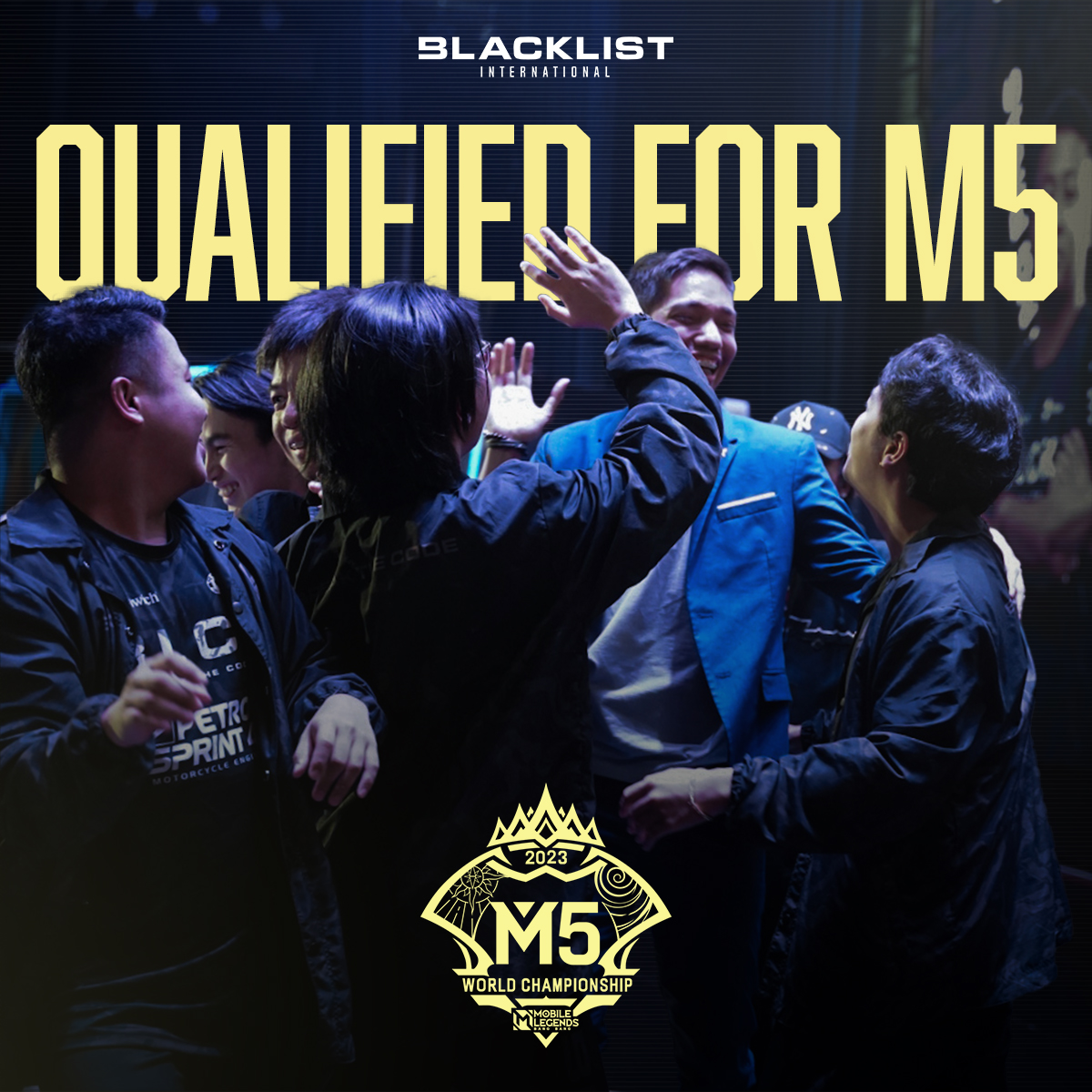 BLACKLIST INTERNATIONAL IS HEADED TO THE WORLD STAGE.

M5, WE'RE COMING.

#BackToOne | #MPLPH