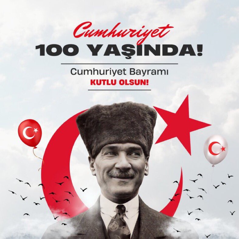 denizmutlu4545's tweet photo. #100yaşında 🇹🇷🇹🇷🇹🇷#yaşasıncumhuriyet 🇹🇷🇹🇷🇹🇷 https://t.co/PwJKXaB4Ys