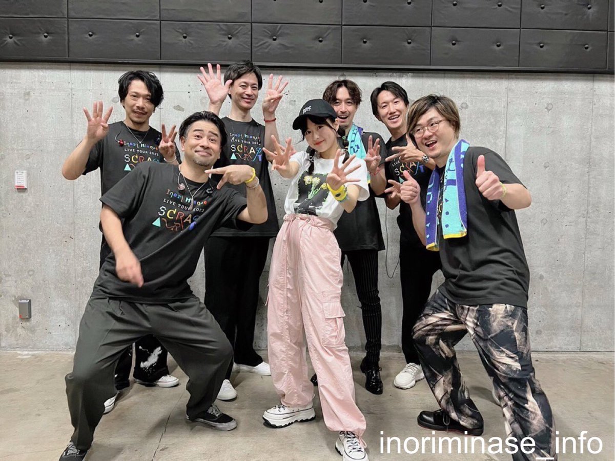 inoriminase's tweet photo. #SCRAPART ツアー 横浜！
day1ありがとうございました！決して1人ではない、ということをあらためて感じた時間でした…🥺みんなありがとう、らぶだよ。
#ふっふーさんおたおめだよ https://t.co/hMQB3AFGsL